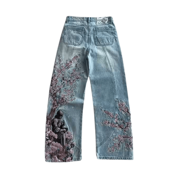 Floral Jeans Samurai