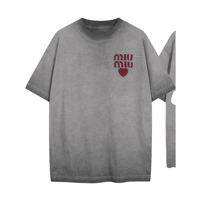 miu miu Heart T-shirt