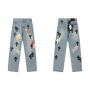 All Blue Chrome Hearts Jeans