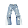 All Blue Chrome Hearts Jeans