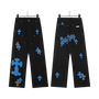 All Dark Chrome Hearts Jeans