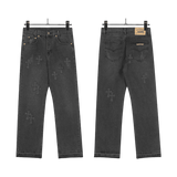 All Dark Chrome Hearts Jeans