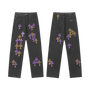 All Dark Chrome Hearts Jeans
