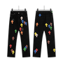All Dark Chrome Hearts Jeans