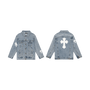 Chrome Hearts Denim Jacket Logo Focused