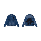 Chrome Hearts Denim Jacket Logo Focused
