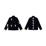 Chrome Hearts Denim Jacket Logo Focused