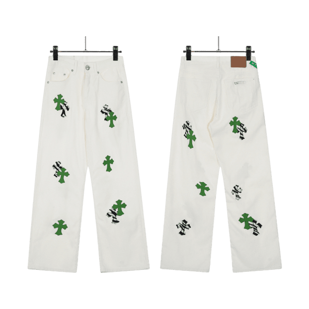 All Light Chrome Hearts Jeans