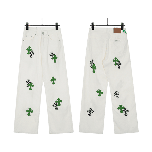 All Light Chrome Hearts Jeans