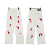 All Light Chrome Hearts Jeans