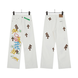 All Light Chrome Hearts Jeans