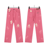 All Light Chrome Hearts Jeans