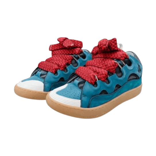 Lanvin Curb Blue Black Red
