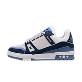 Louis Vuitton LV Trainer White Navy Blue