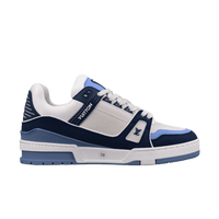 Louis Vuitton LV Trainer White Navy Blue