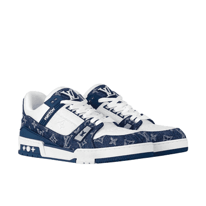 LV Trainers Monogram Denim