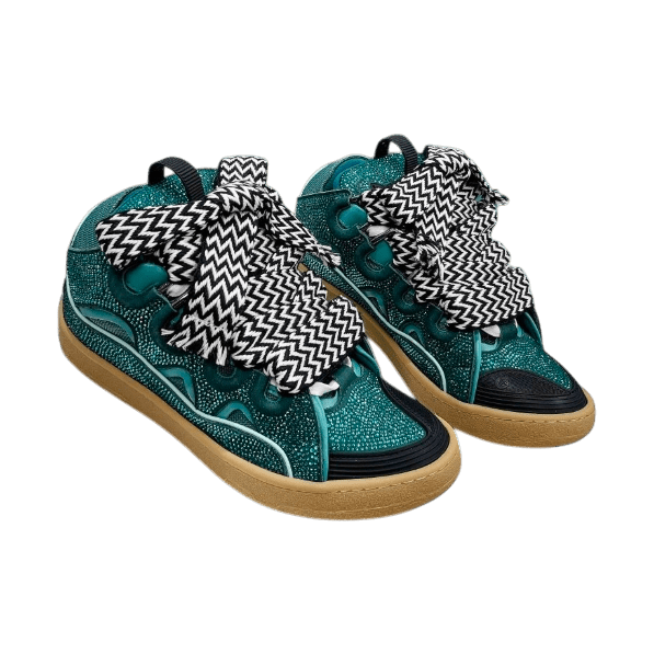 Lanvin Curb Turquoise Shoes