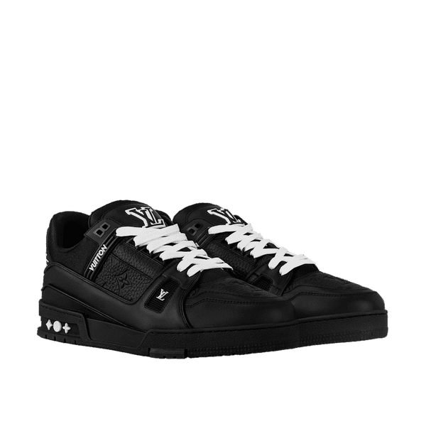 LV Trainer Sneaker Black Monogram