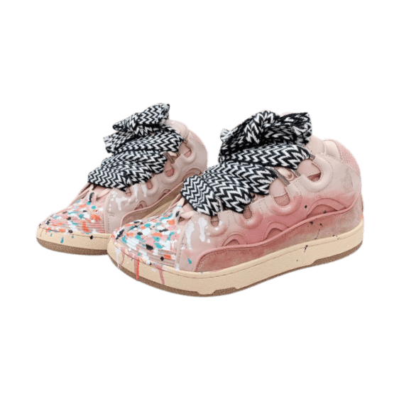 Lanvin Curb Pink Graffiti