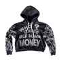 Who Cares Get Some Money Zip-Up Hoodie