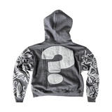 Who Cares Get Some Money Zip-Up Hoodie