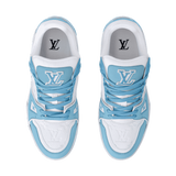 LV Trainer Sneaker Blue