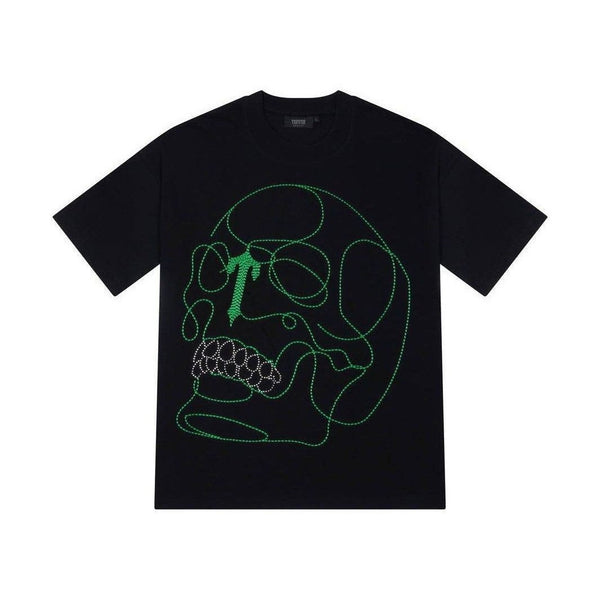 Trapstar Rider Embroidery T-Shirt Black