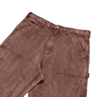 Carharrt B316 Double Embroidered Pants Brown