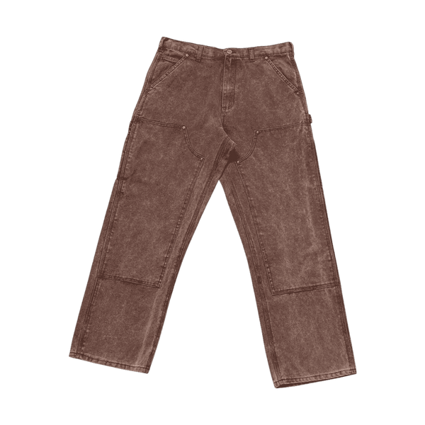 Carharrt B316 Double Embroidered Pants Brown