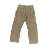 Carharrt B316 Double Embroidered Pants Khaki