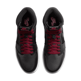 Air Jordan 1 High Black Satin Gym Red