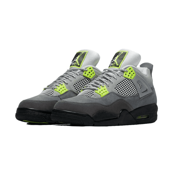 Air Jordan 4 Grey Green