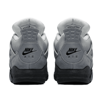 Air Jordan 4 Grey Green