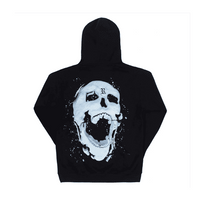 Revenge Black Snowfall Arch Logo Hoodie