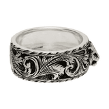 GUCCI Silver Feline Head Ring