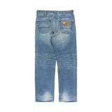 A BATHING APE "BAPE" SPELLOUT LOGO JEANS