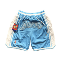 Lakers Multi-Colored Nba Shorts