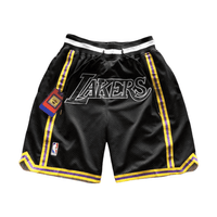 Lakers Multi-Colored Nba Shorts