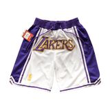 Lakers Multi-Colored Nba Shorts