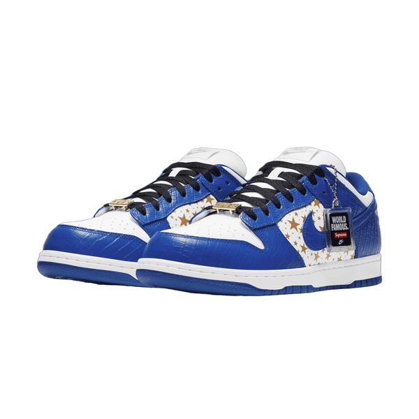Nike SB Dunk Low Supreme Stars Hyper Royal