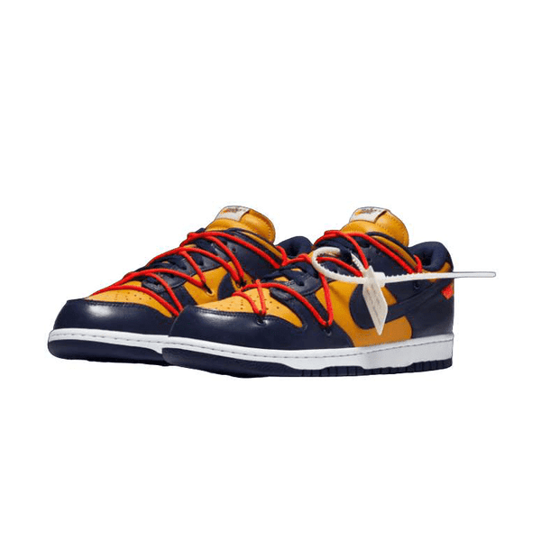 Nike Dunk Low Off-White University Gold Midnight Navy