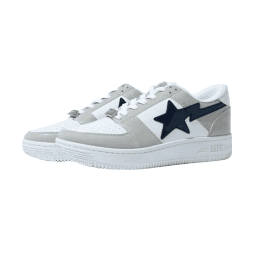 A Bathing Ape Bape Sta Low Grey Black