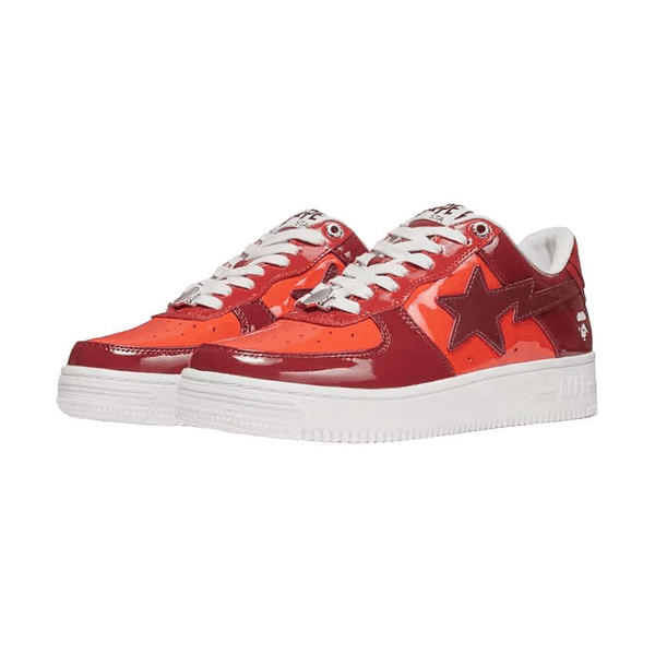 A Bathing Ape Bape Sta Low Color Camo Combo Red