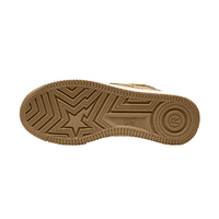 Bapesta Khaki Leather Low