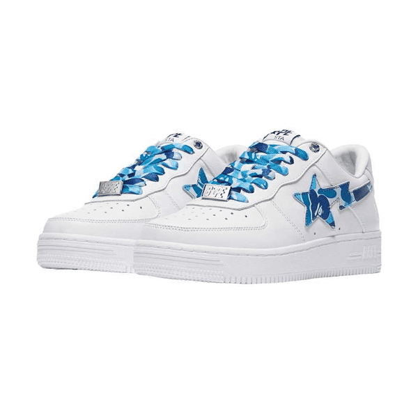A Bathing Ape BAPE Sta ABC Camo White Blue