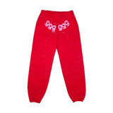 Sp5der Worldwide Red Angel Number 555 Sweatpants