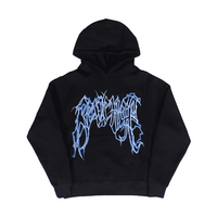 Revenge Lightning Logo Hoodie Black