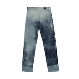 Revenge Hand-Bleached Denim Embroidered Jeans