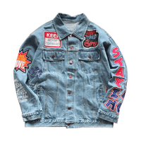 Travis Scott Keep Movin Forward Denim Jacket