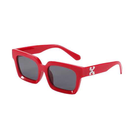 OFF-WHITE Sunglasses Red